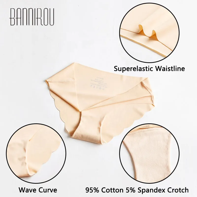 2023 women seamless underwear sexy panty Solid sexy girls ladies women's panties Seamless underwear