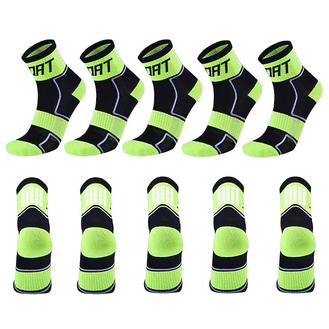 5-Pairs: Breathable Compression Socks