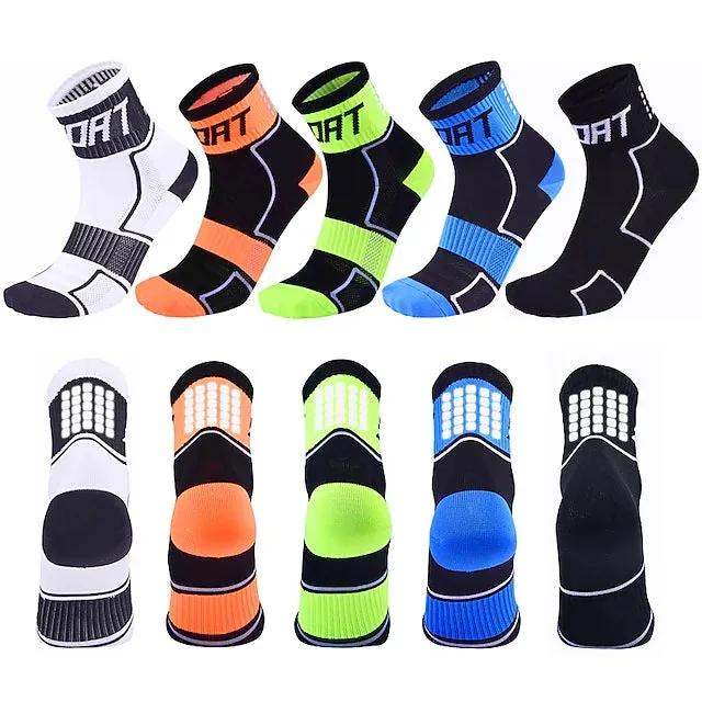 5-Pairs: Breathable Compression Socks