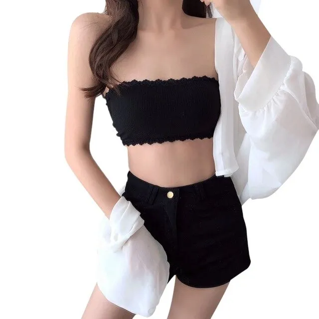 Adjustable Bottoming Back Tube Top