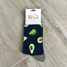 Avocado Bamboo Socks Mens
