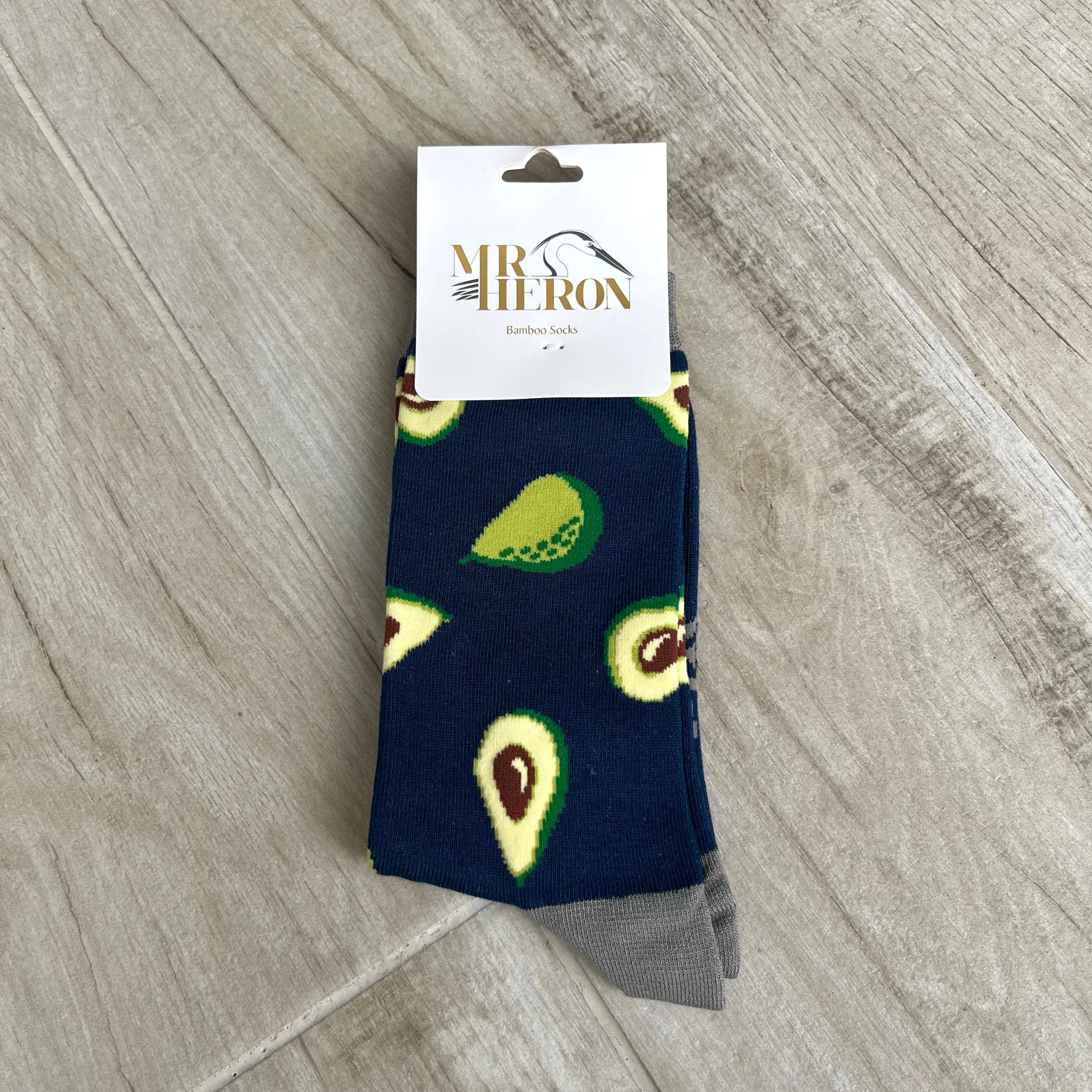 Avocado Bamboo Socks Mens