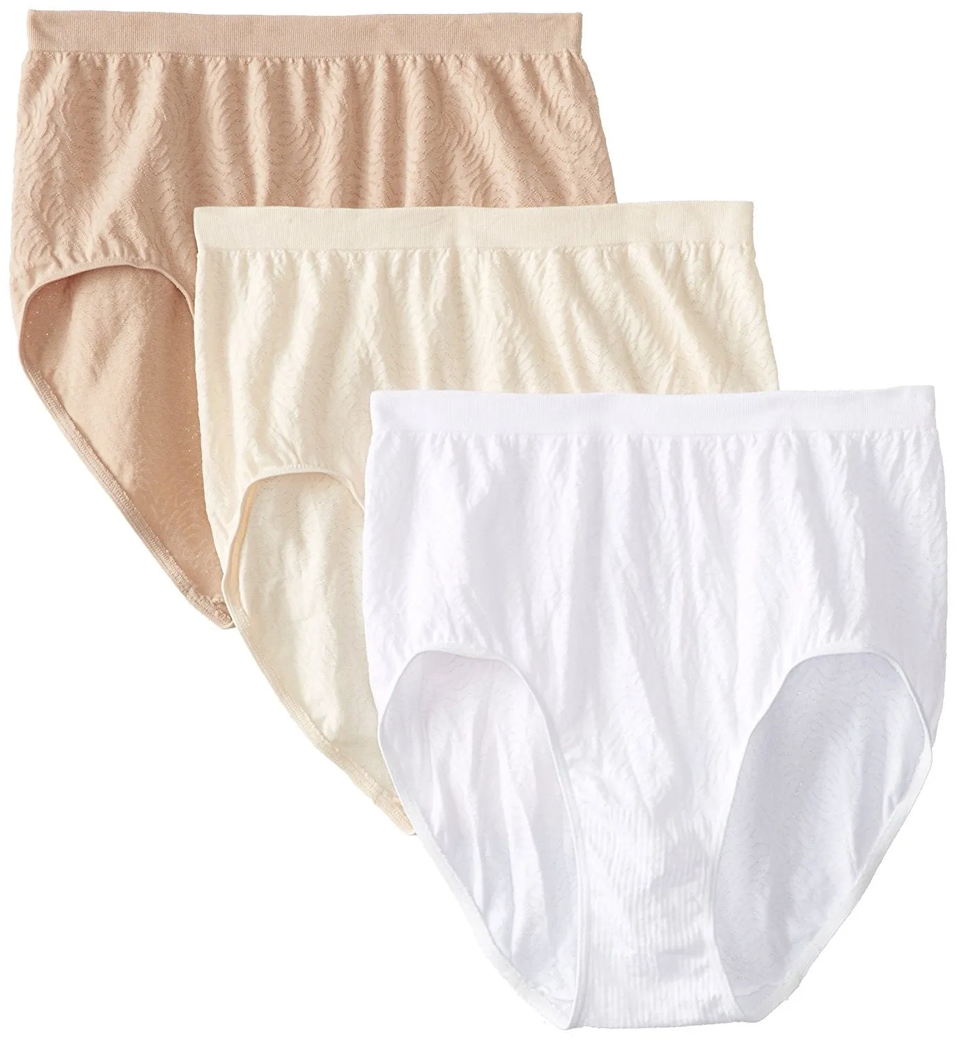 Bali Women's Comfort Revolution Brief Panty (3-Pack)