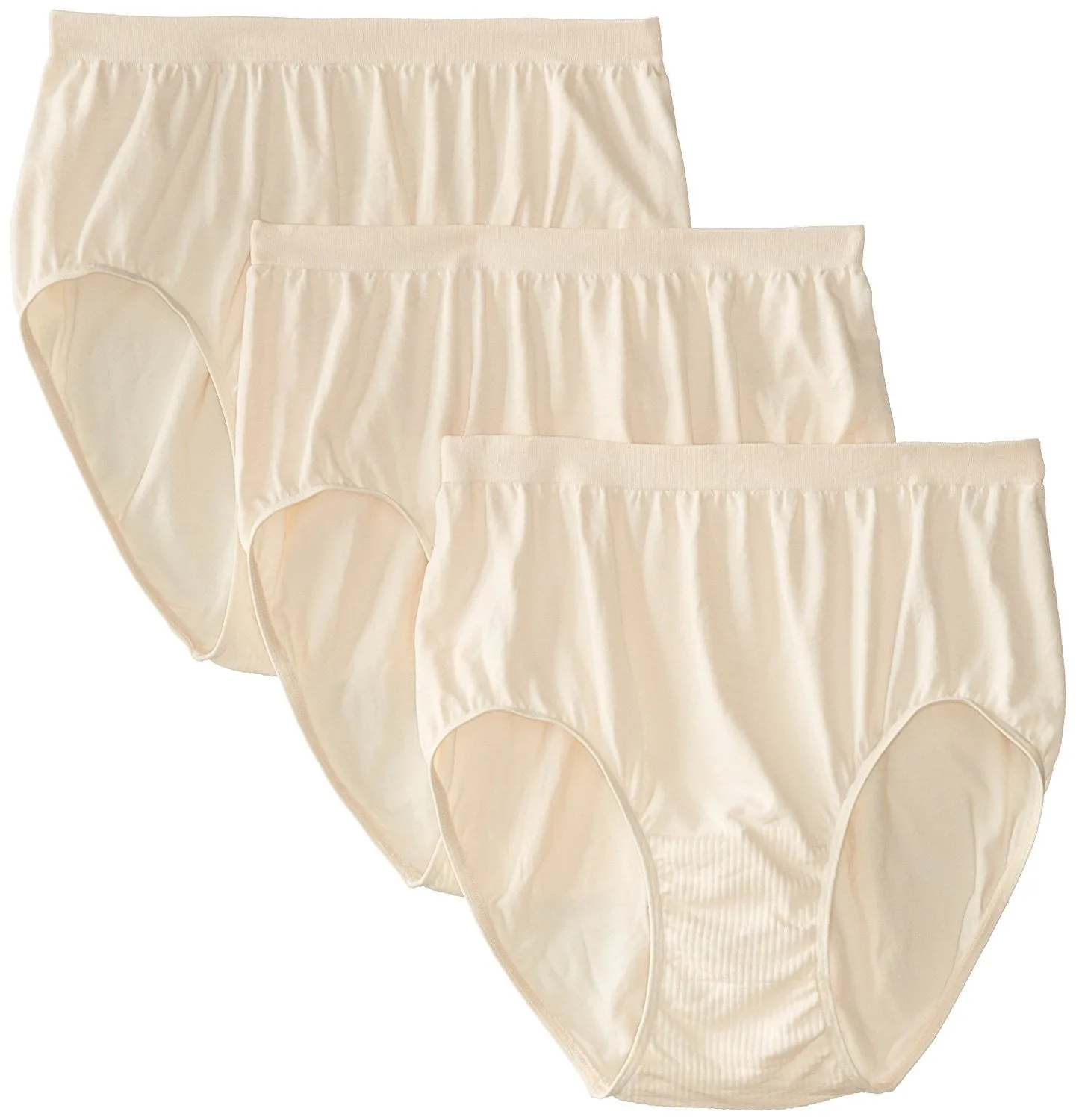 Bali Women's Comfort Revolution Brief Panty (3-Pack)