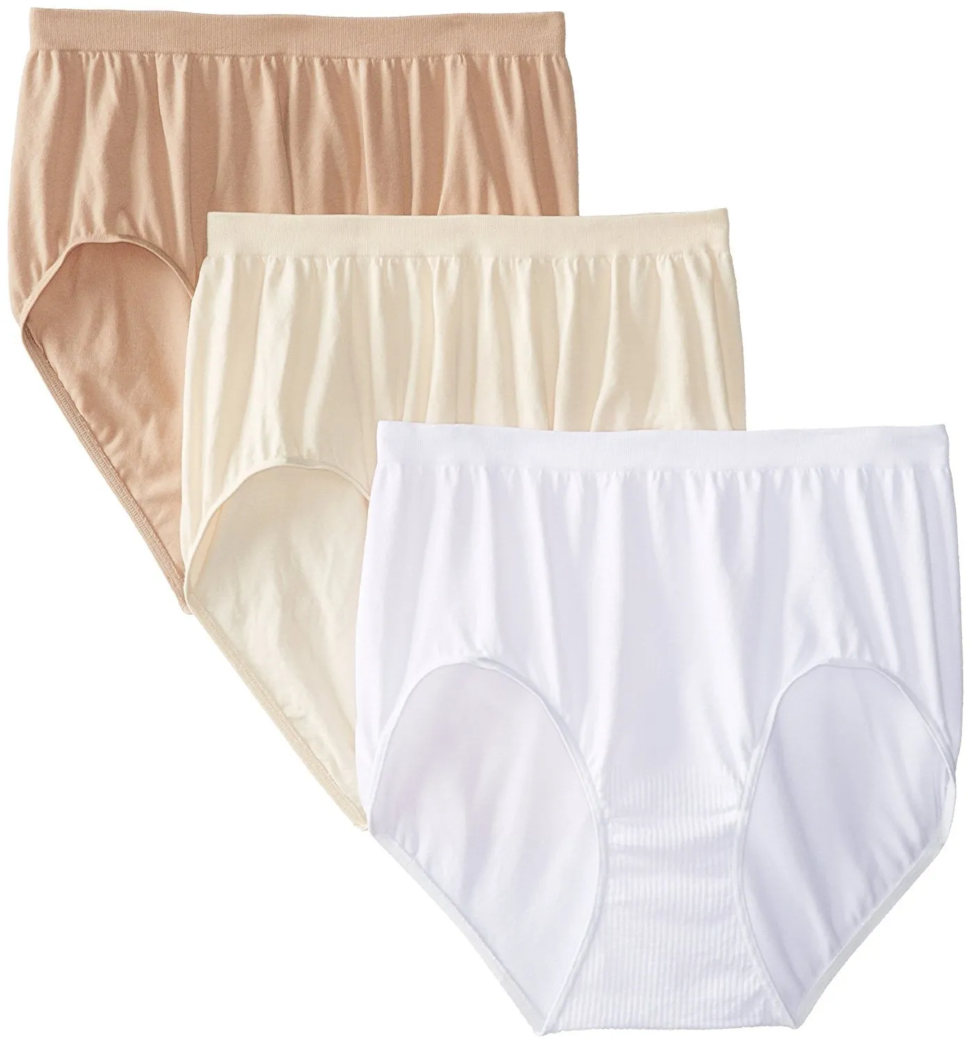 Bali Women's Comfort Revolution Brief Panty (3-Pack)