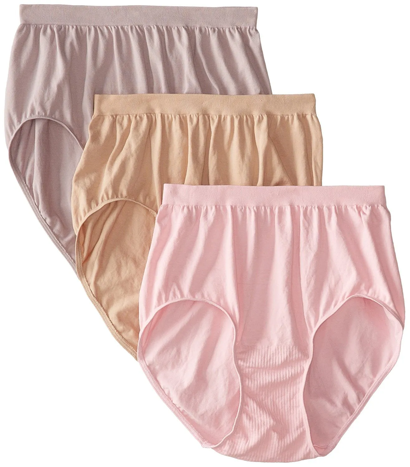 Bali Women's Comfort Revolution Brief Panty (3-Pack)
