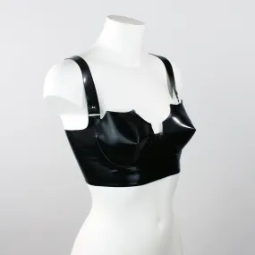 Fledermaus Bat Shaped Latex Cone Bra