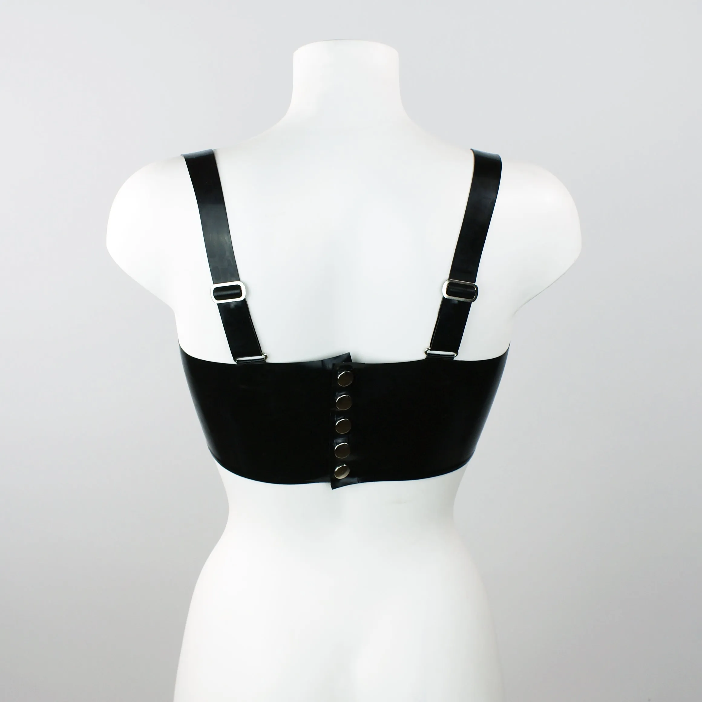 Fledermaus Bat Shaped Latex Cone Bra