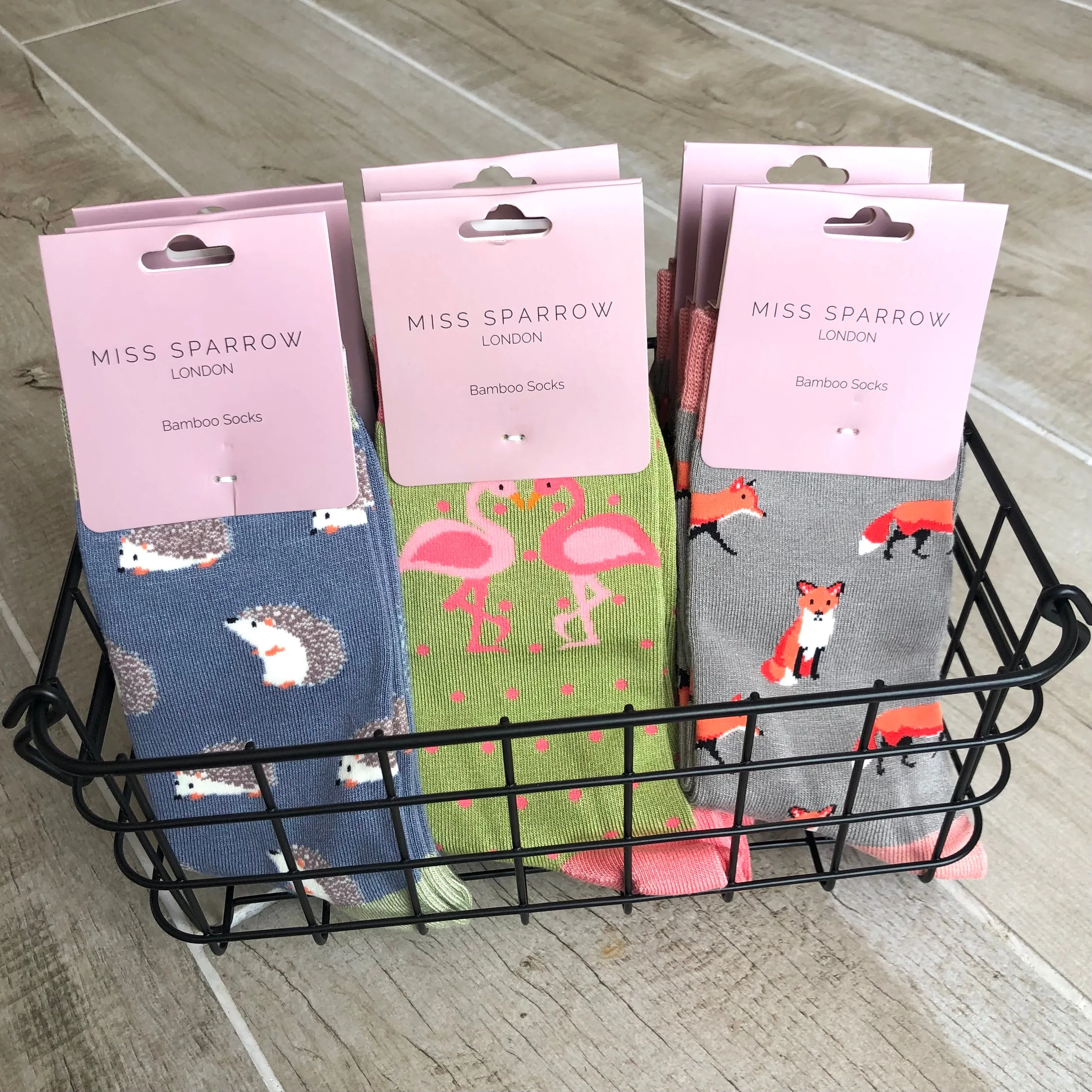 Hedgehog Bamboo Socks Womens