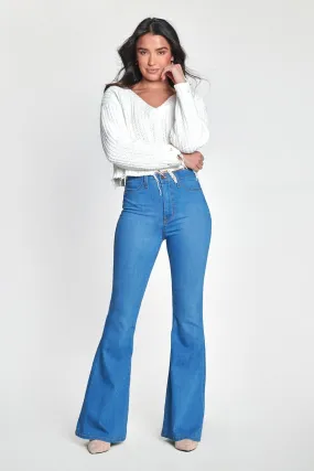 High Rise Flare Jeans
