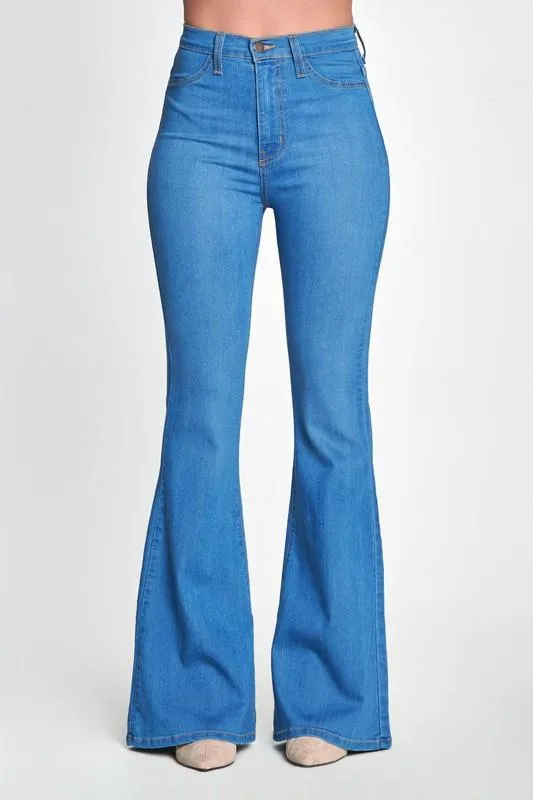 High Rise Flare Jeans