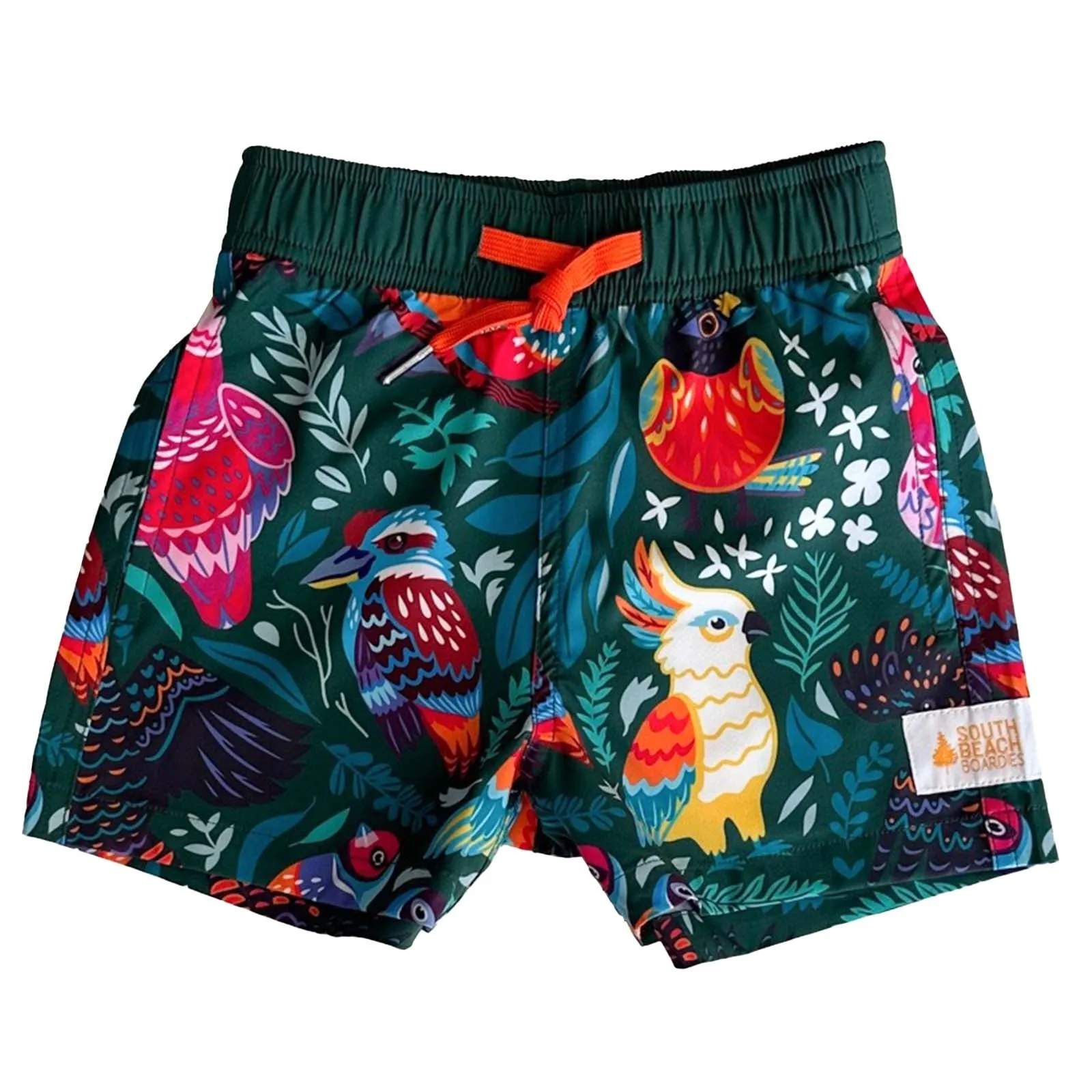 Kids Stretchy Trunks: Aussie Birds