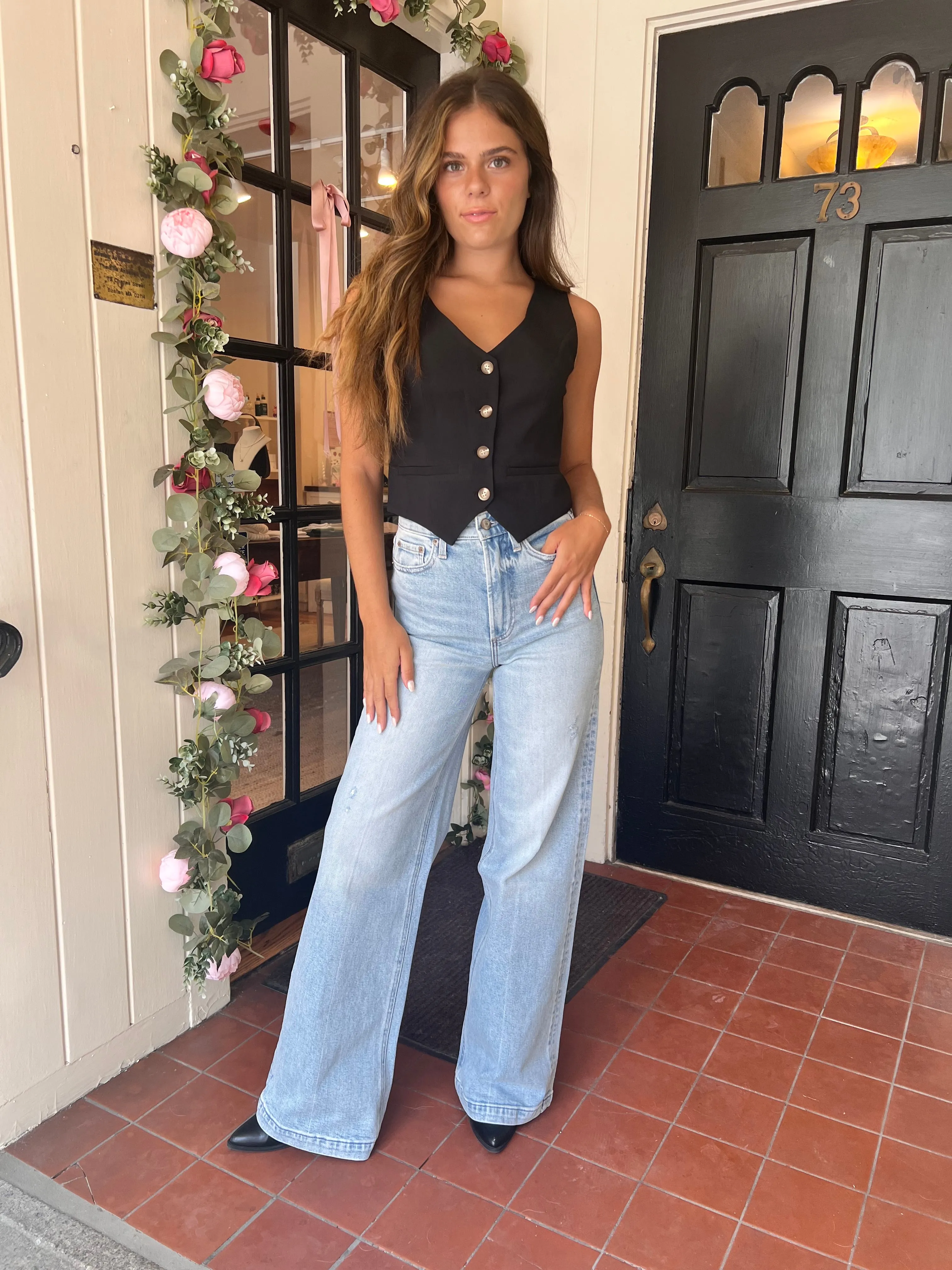 Lana High Rise in Chalet Vintage by Pistola Denim