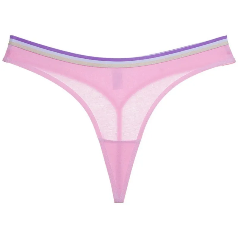 Low Waist Transparent Panties