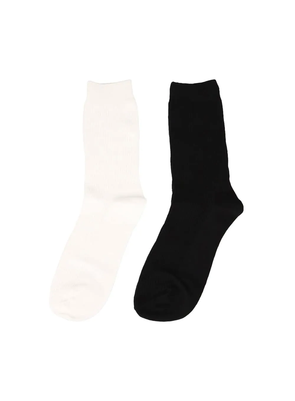 Men's Basic Ribbed Socks IY410