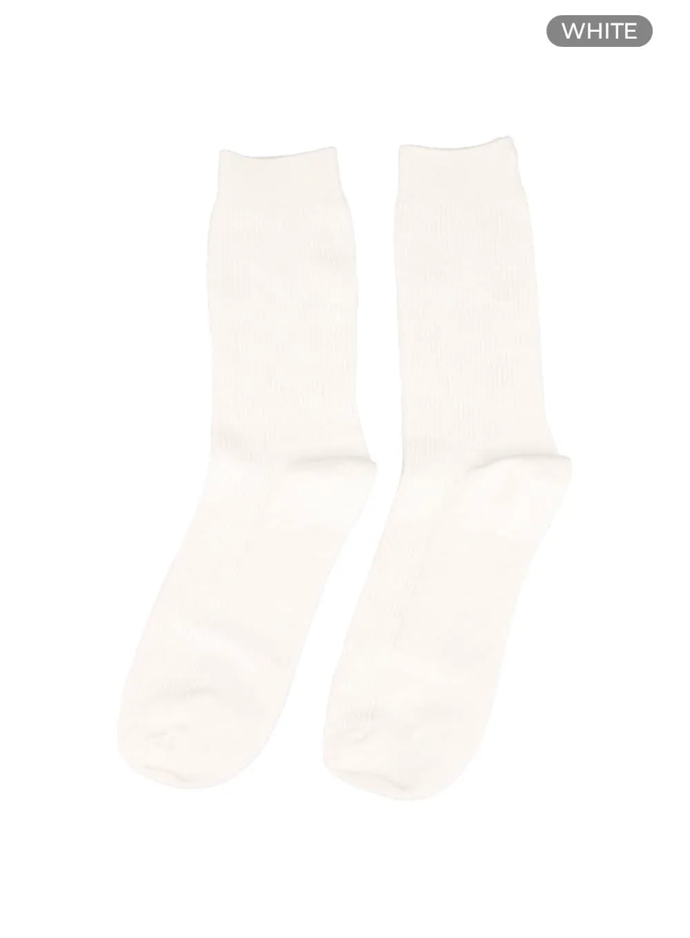 Men's Basic Ribbed Socks IY410