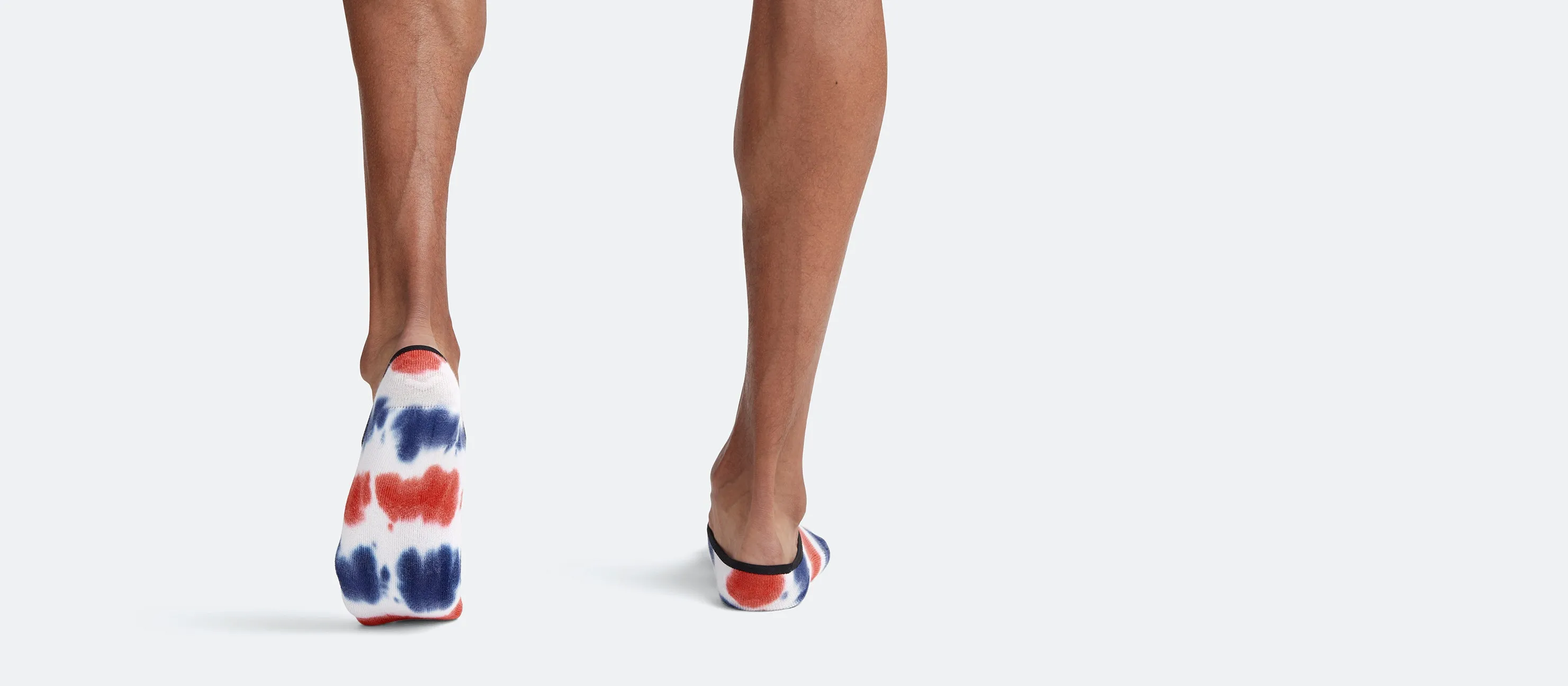 No Show Sock | Americana Tie Dye