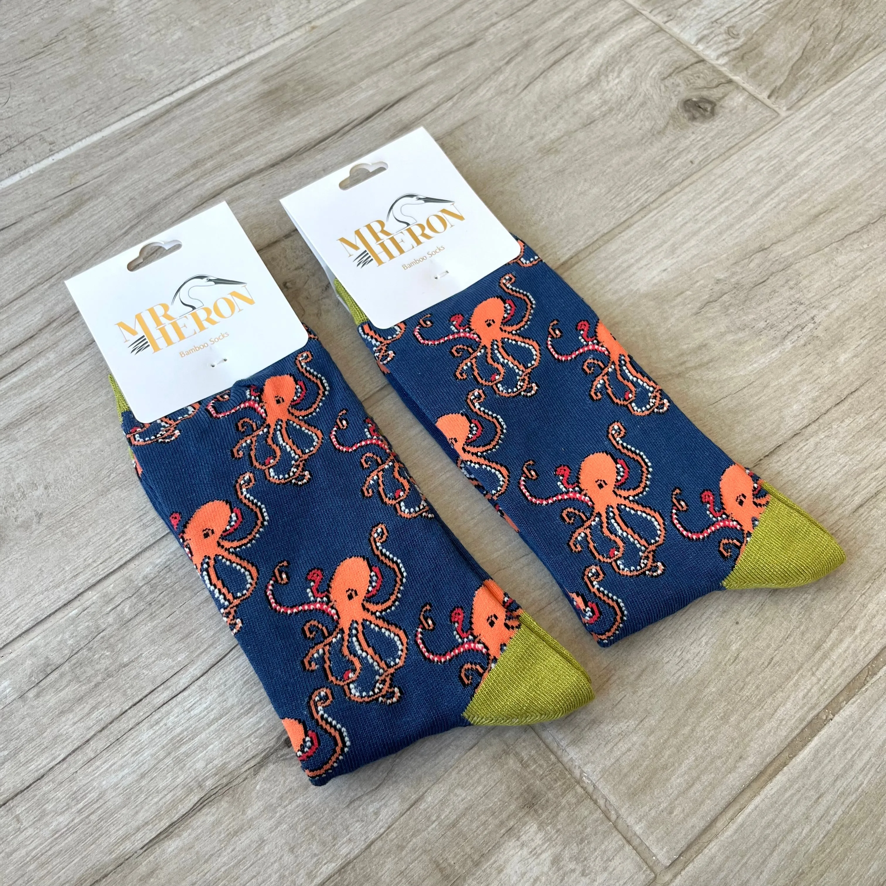 Octopus Bamboo Socks Mens