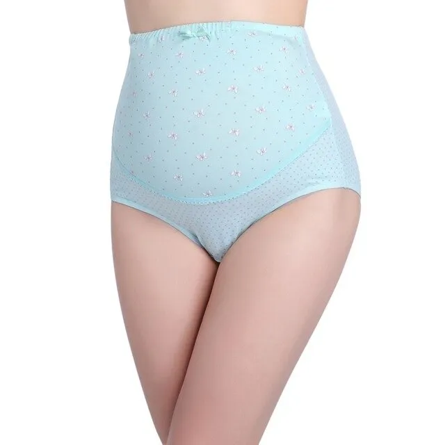 Plus Size Women Solid Pink Panties
