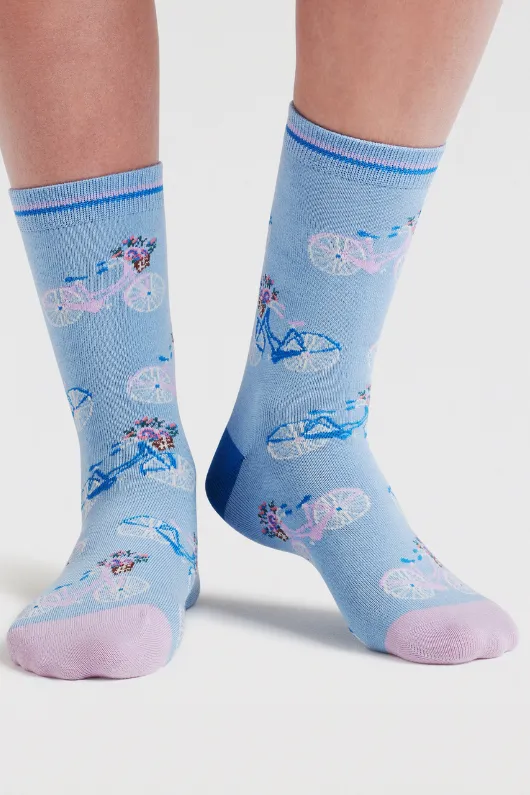 Rosette Bike Socks