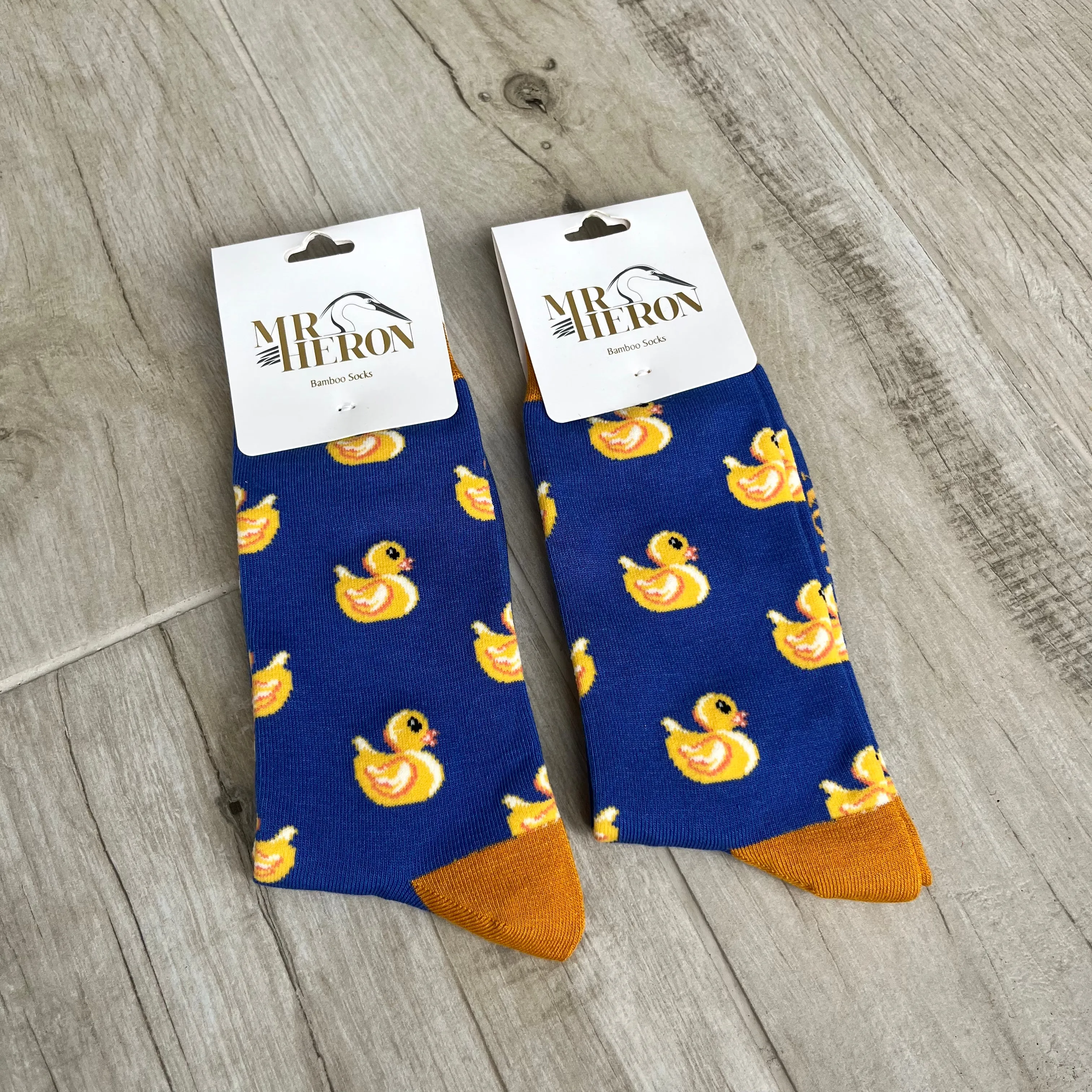 Rubber Duck Bamboo Socks Mens