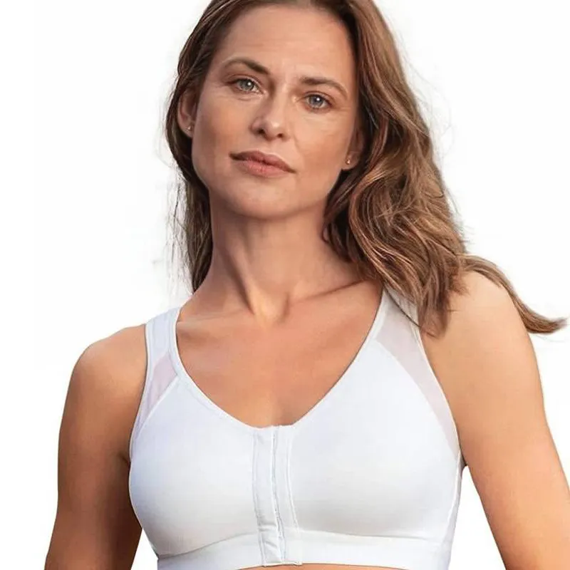SENIORSBRA®Women's 18-Hour Front Closure Wireless Back Support Posture Full Coverage Bra(BUY ONE GET TWO FREE)