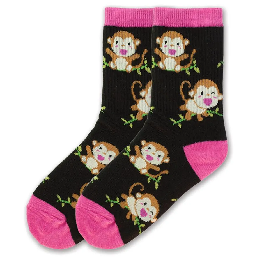 Sweet Monkey Socks (Kid's)