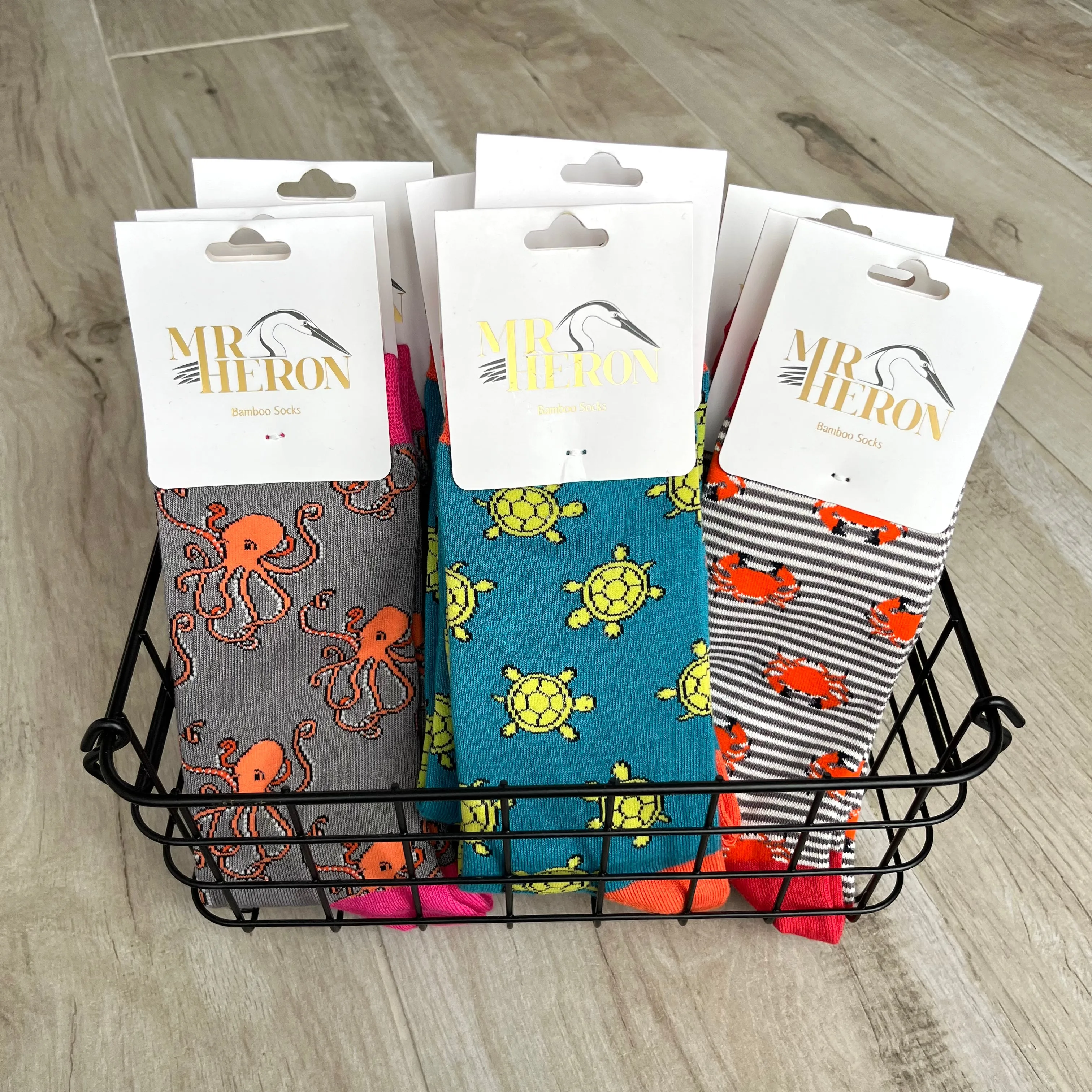 Turtle Bamboo Socks Mens