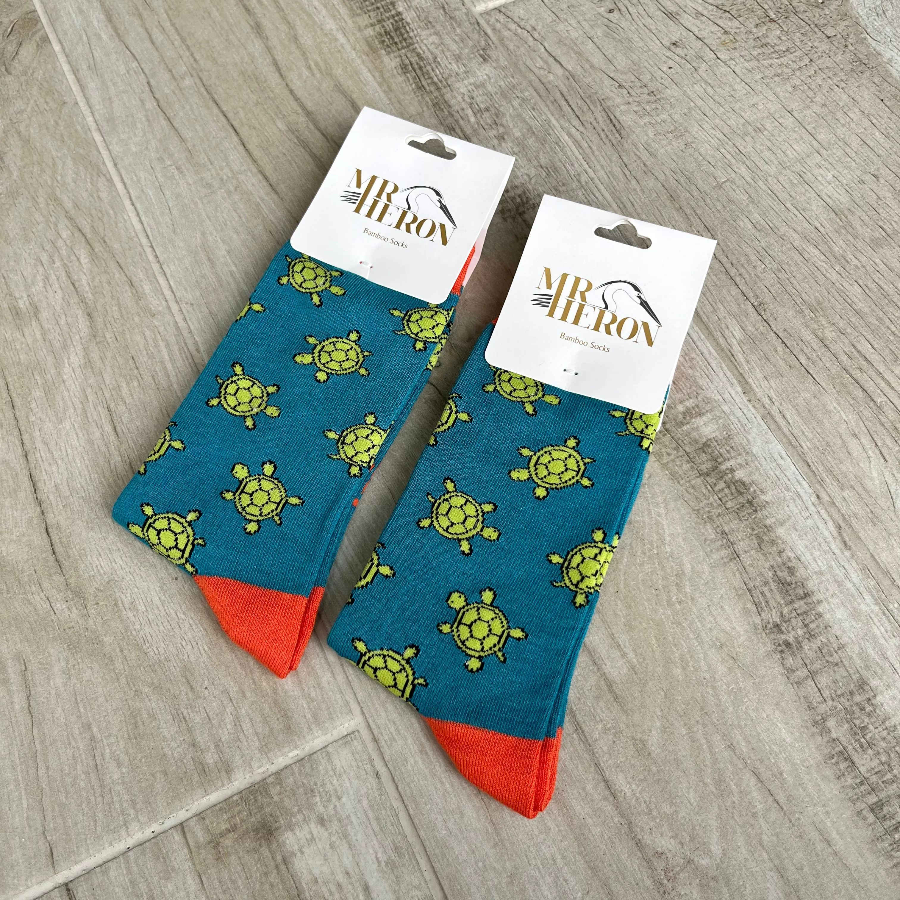 Turtle Bamboo Socks Mens