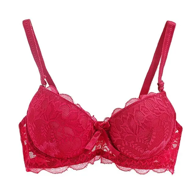 V Neck Adjustable Push Up Bra