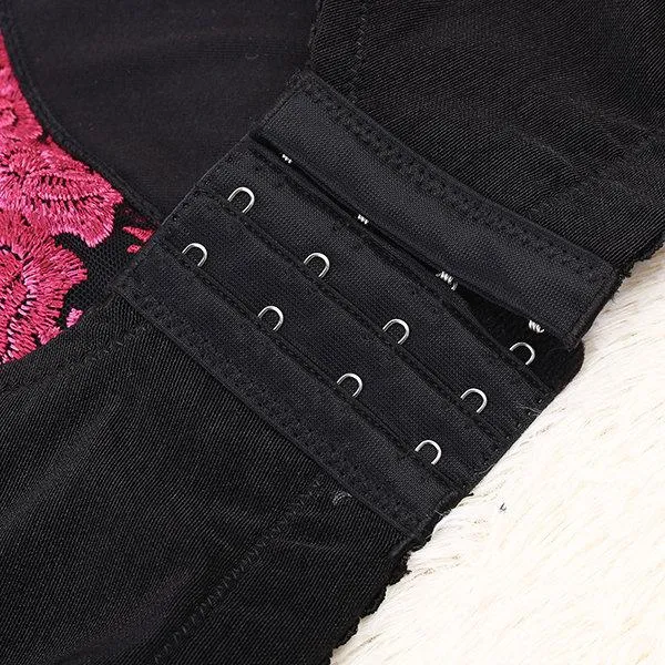 Wireless Embroidery Adjustable Bras