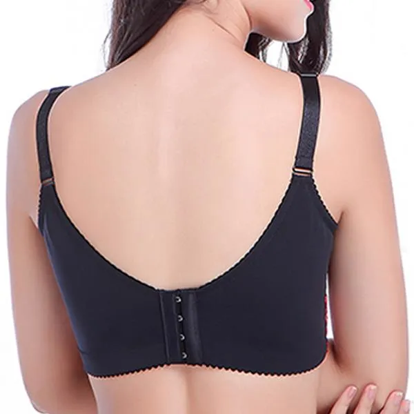 Wireless Embroidery Adjustable Bras