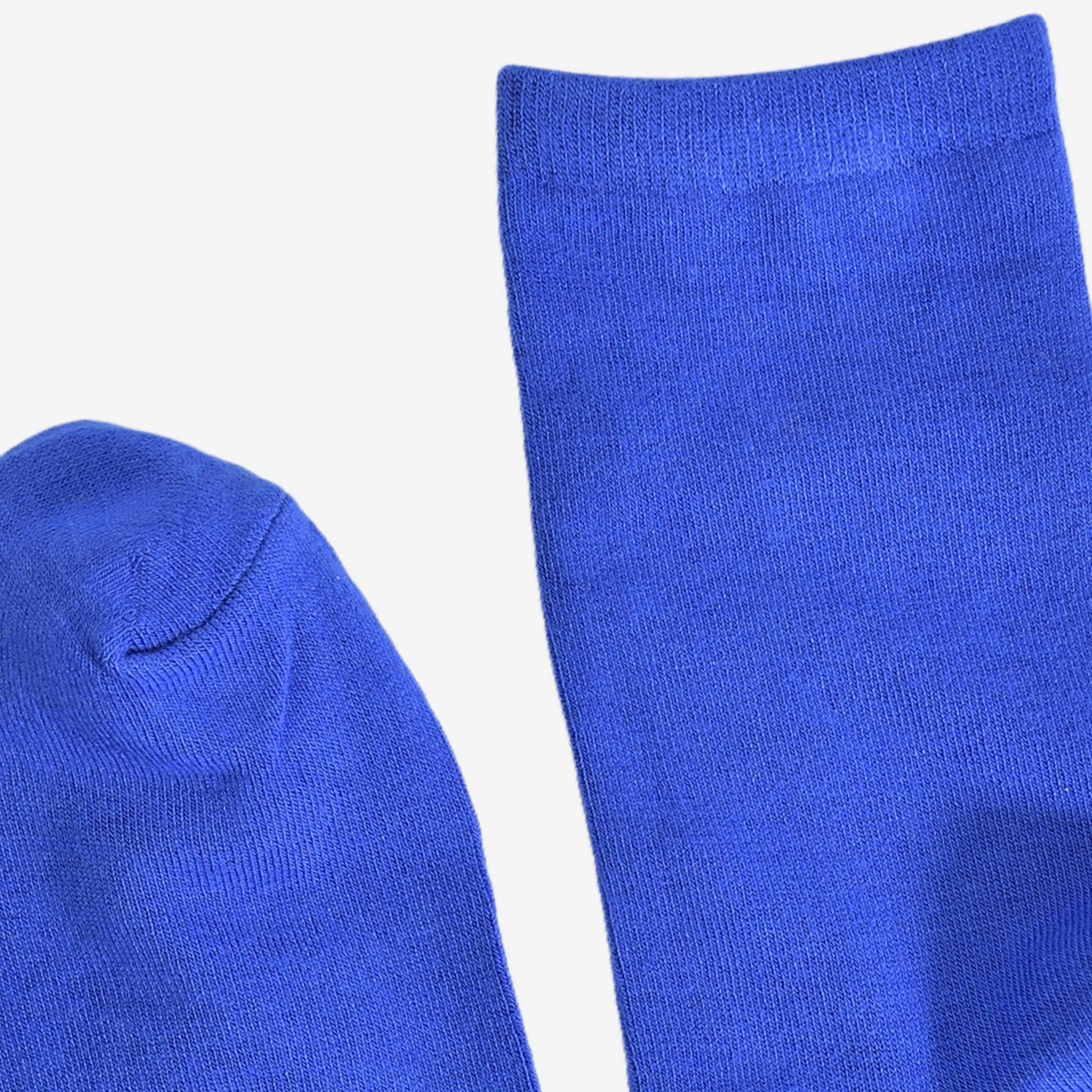 Women's Royal Blue Bamboo Socks