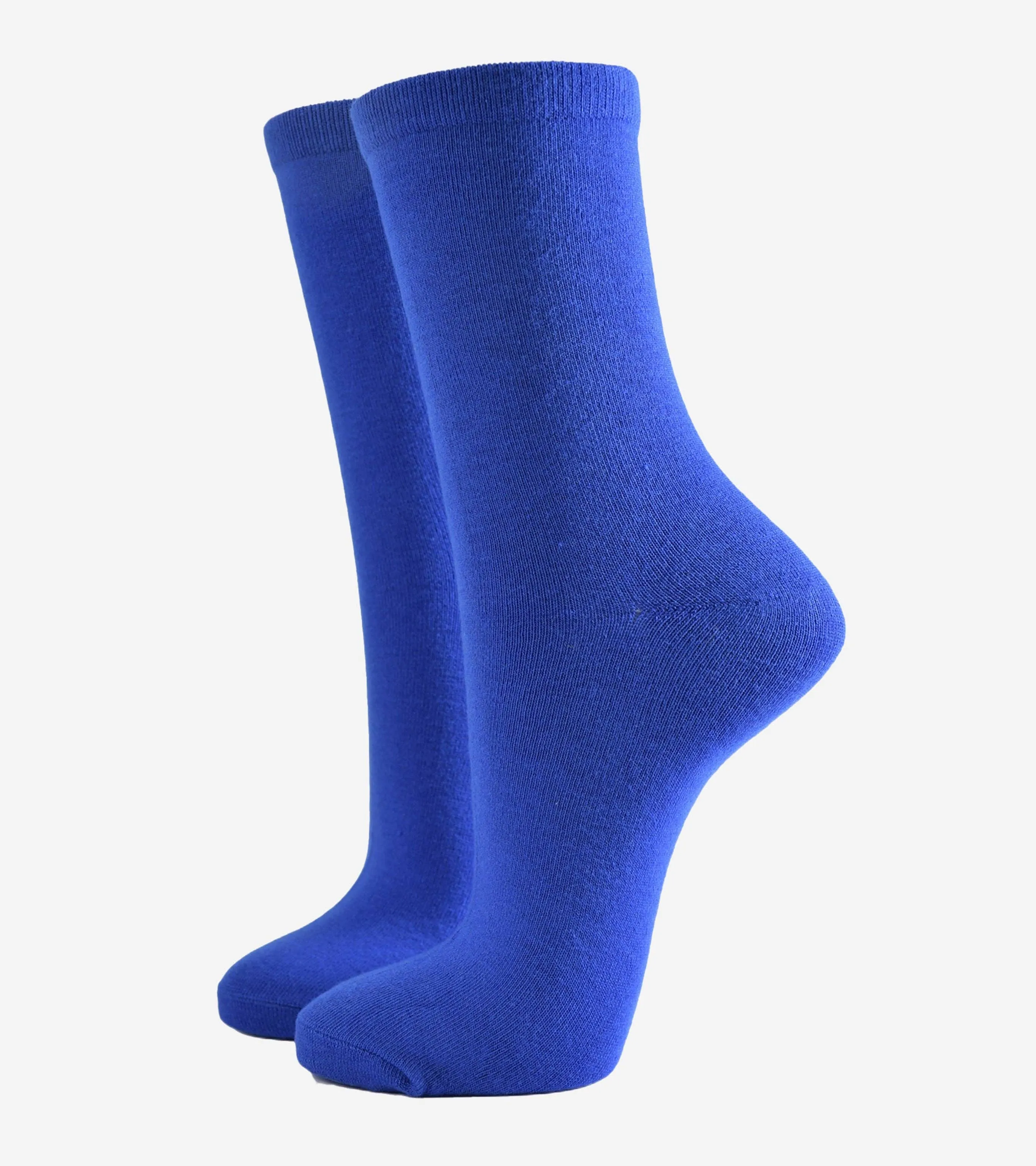 Women's Royal Blue Bamboo Socks